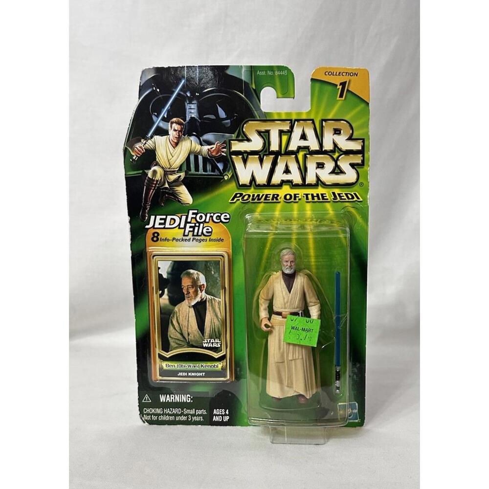 Hasbro Power Of The Jedi Ben Obi Wan Kenobi Action Figure‎ 2000 NIP